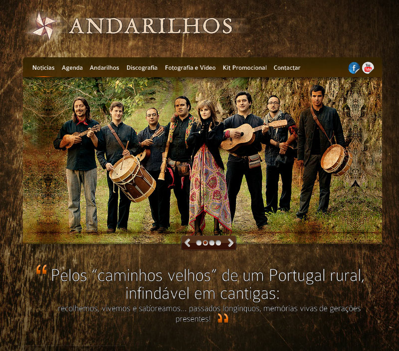 ::ANDARILHOS - WEBSITE::